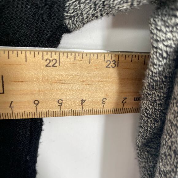 Smartwool Hoodie Women’s Large Shadow Pine Sweater Black Gray Outdoor Gorpcore - Picture 5 of 7